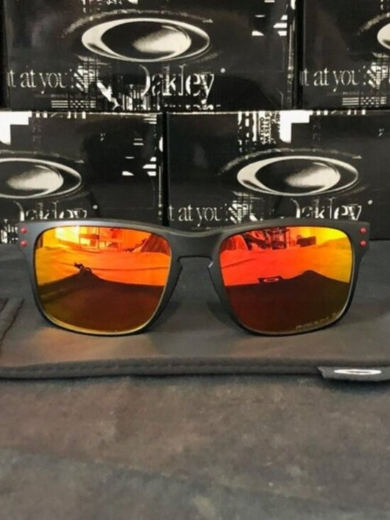 Oakley Other - OO9102 Oakley Holbrook Ruby Iridium Prizm Polarized Sunglasses